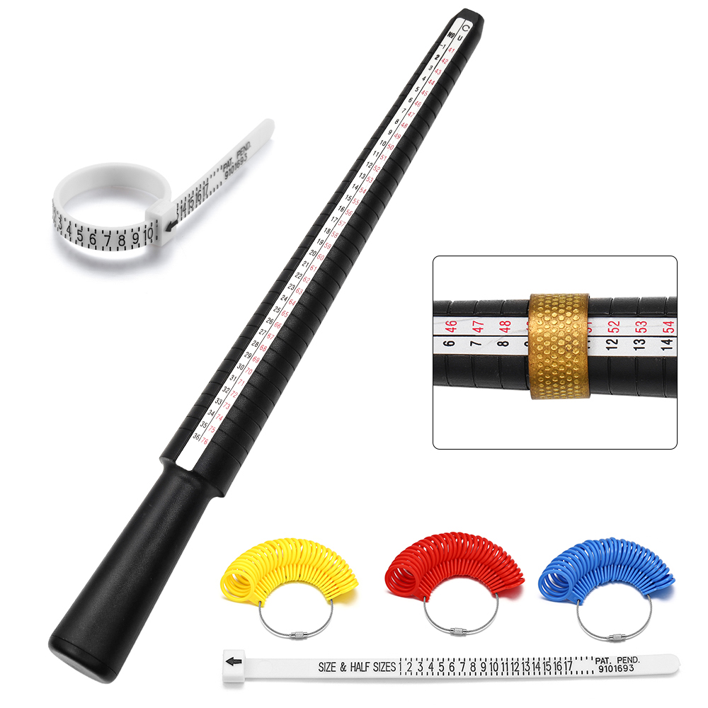 Ring Sizer Measuring Tool Mandrel Set - 1 stücke Professionelle Schmuck Werkzeuge Ring