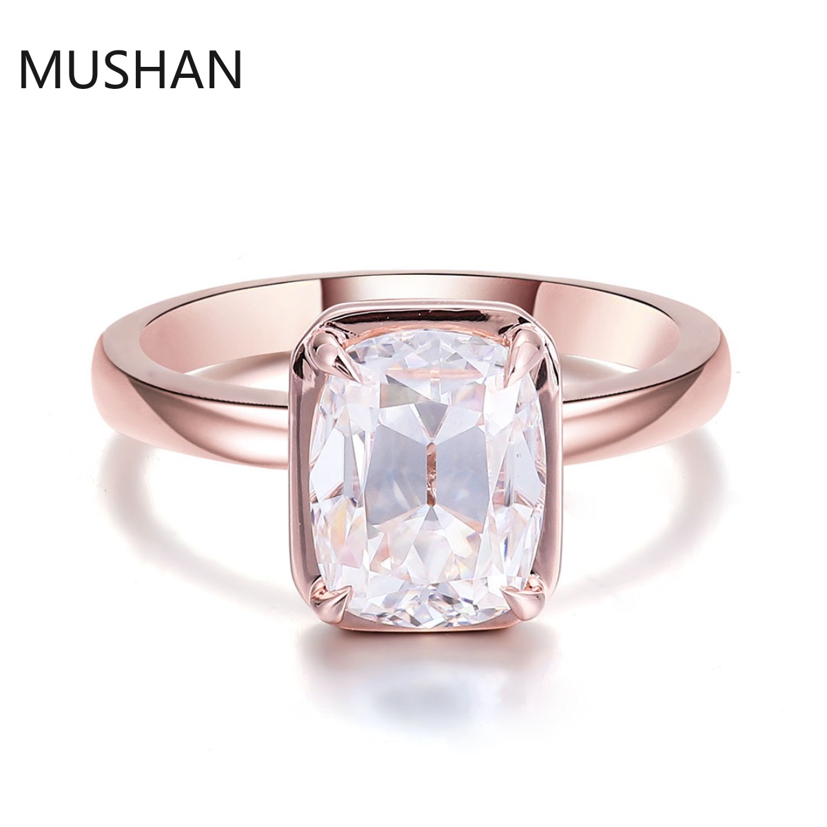 Lab Grown Diamond Ring 14K Gold - MUSHAN Luxus Maßgefertigte 14K 18K Goldringe