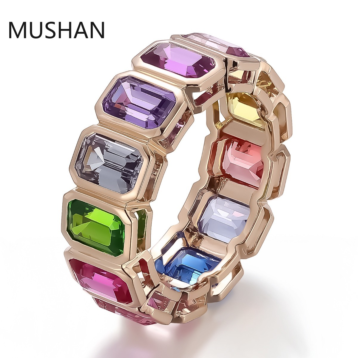 Lab Grown Diamond Ring 14K Gold - MUSHAN Luxus Maßgefertigte 14K 18K Goldringe