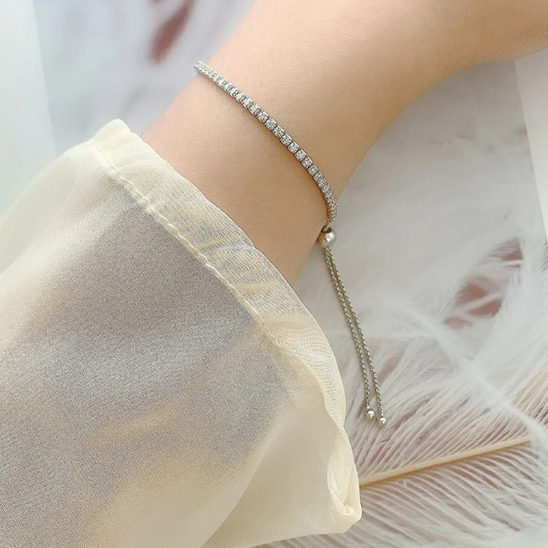 EWYA Vollständiges 2-mm-Moissa – Moissanite Tennis Bracelet 925 Sterling Bewertung und Preis
