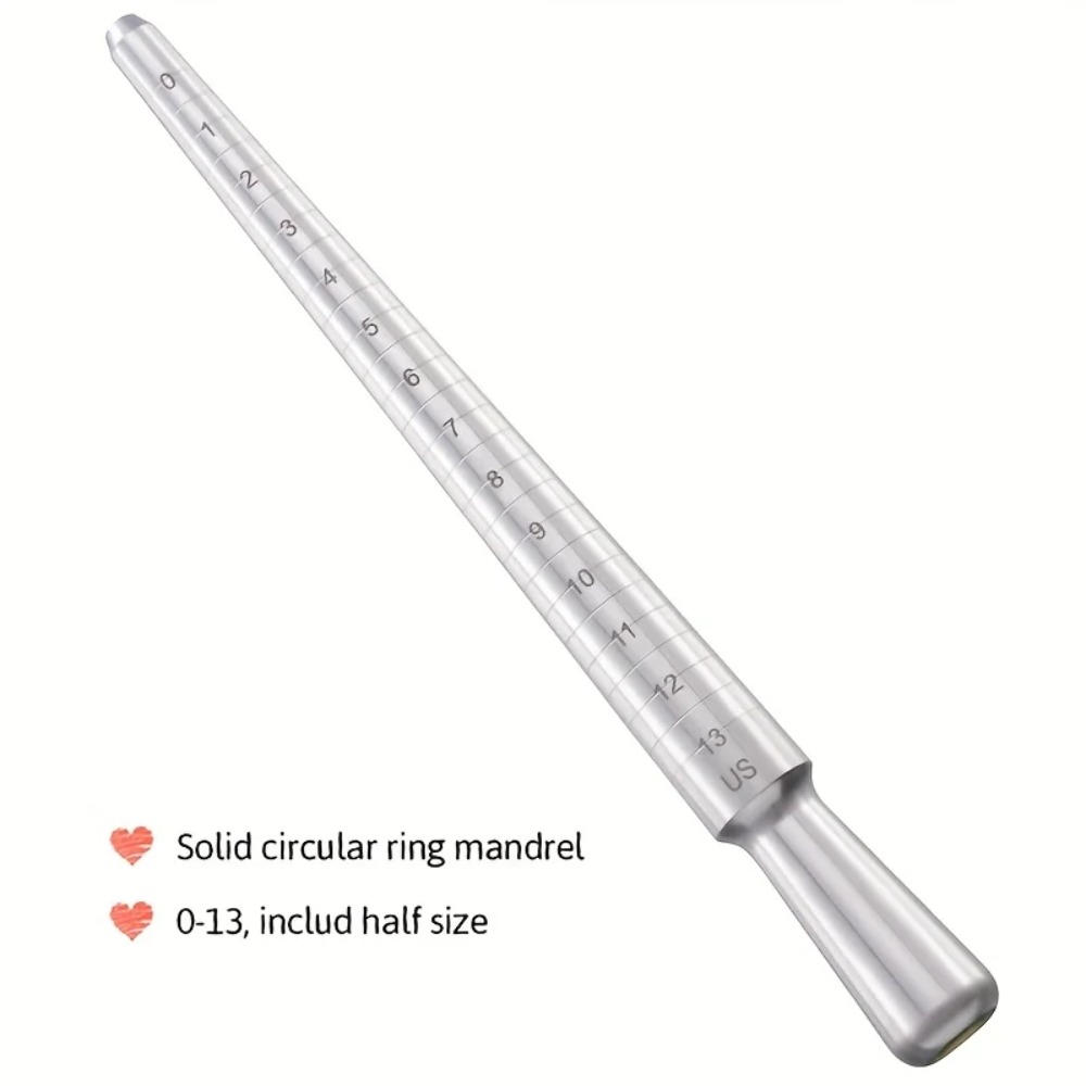 3-teiliges Ringgrößenmessgerät – Ring Sizer Measuring Tool Mandrel Set Bewertung und Preis