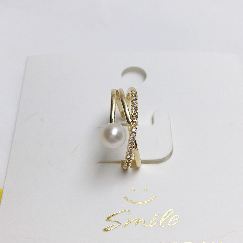 ZHBORUINI 2024 Neue Perle Ring – Lab Grown Diamond Ring 14K Gold Bewertung und Preis