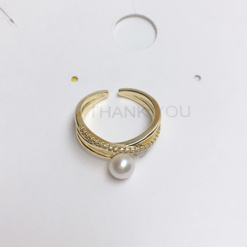ZHBORUINI 2024 Neue Perle Ring – Lab Grown Diamond Ring 14K Gold Bewertung und Preis