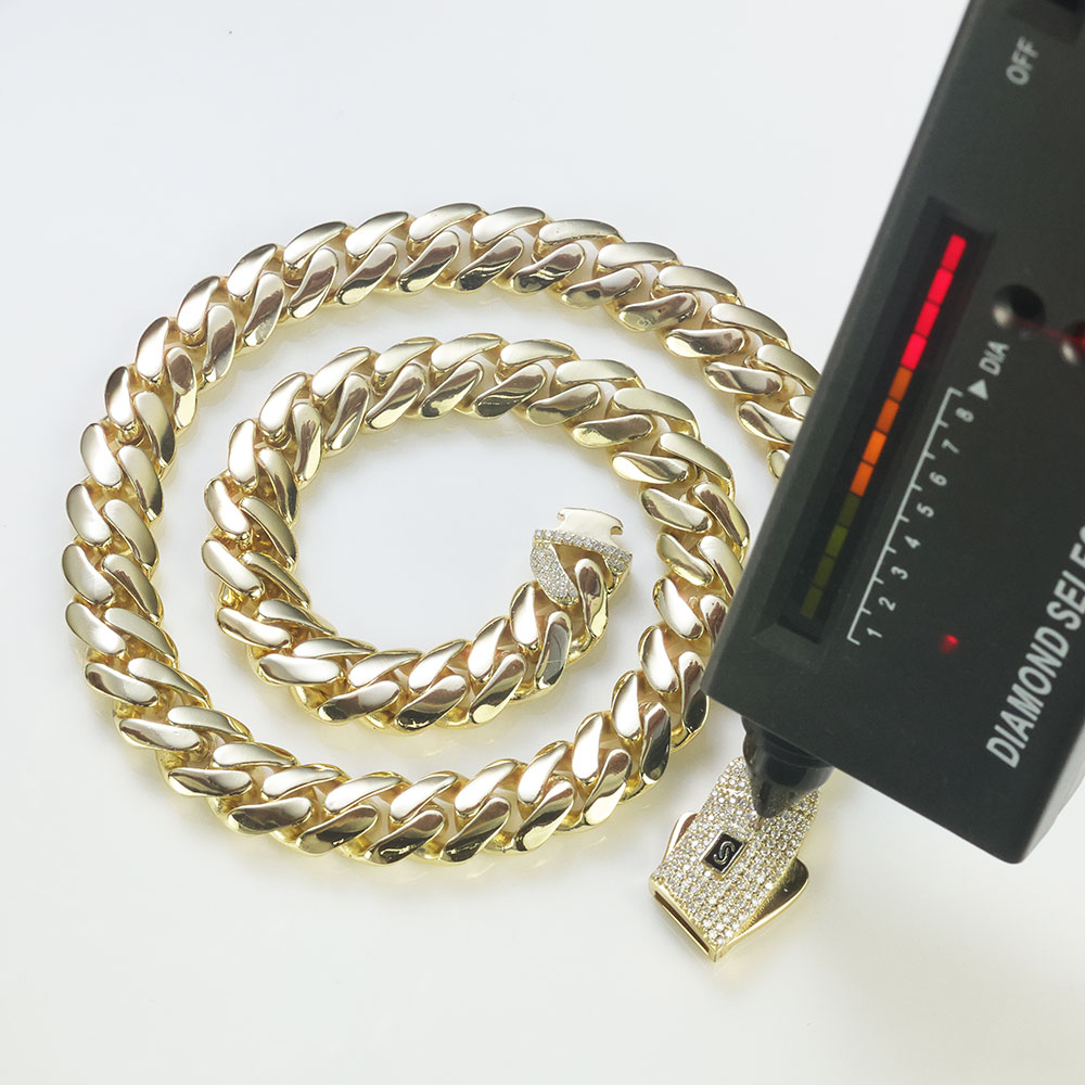 ESKEEM Neue Monaco-Kette aus 9 – Moissanite Cuban Link Chain Iced Out Bewertung und Preis