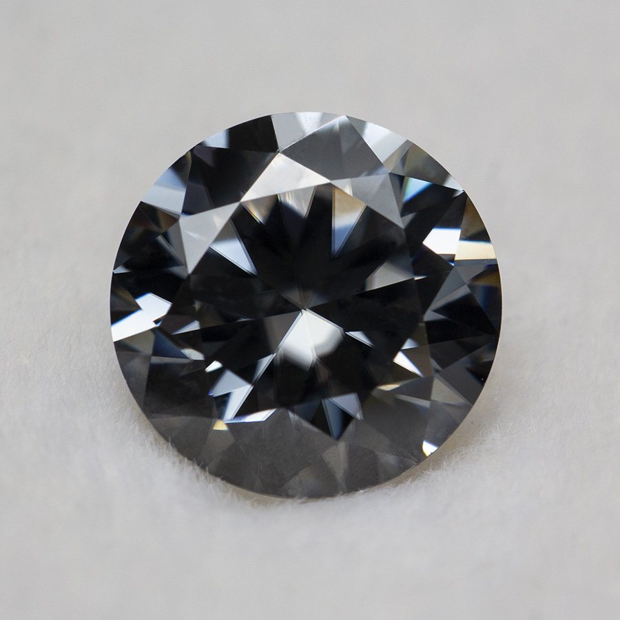 Graue Farbe Moissan ite loser  – Gra Certificate Loose Moissanite Stone Bewertung und Preis