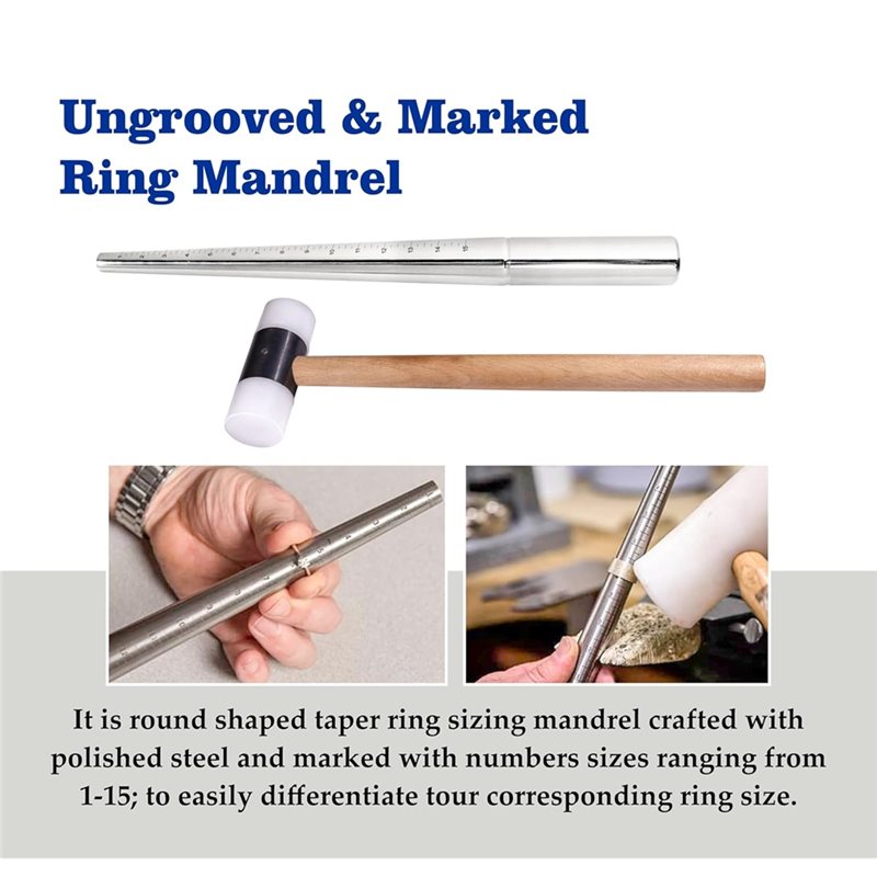 Schmuckwerkzeug-Set für die Sc – Ring Sizer Measuring Tool Mandrel Set Bewertung und Preis