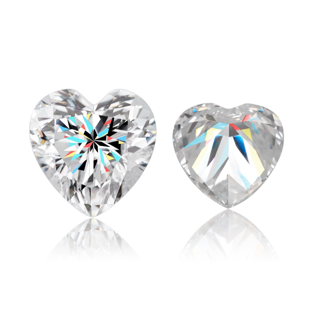 Eme Schmuck Herzschliff Moissa – Gra Certificate Loose Moissanite Stone Bewertung und Preis