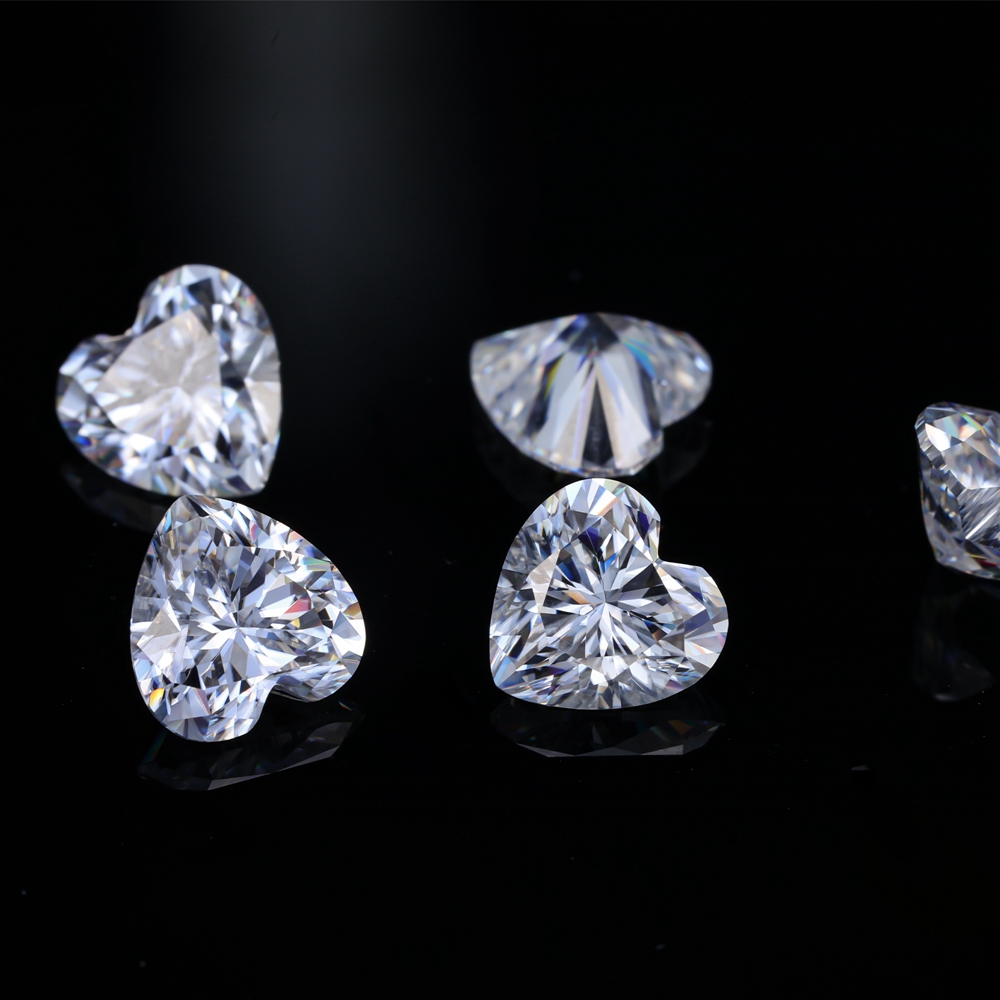 Eme Schmuck Herzschliff Moissa – Gra Certificate Loose Moissanite Stone Bewertung und Preis