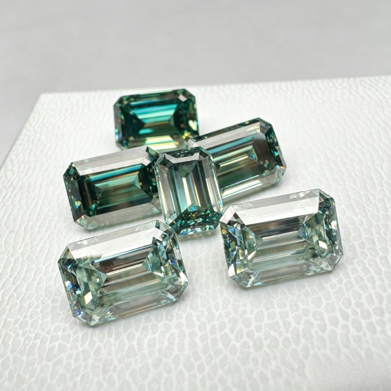 2ct 8mm Moissanit-Stein Smarag – Gra Certificate Loose Moissanite Stone Bewertung und Preis