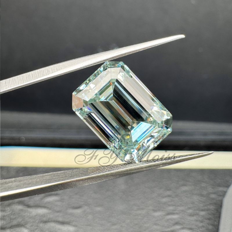 2ct 8mm Moissanit-Stein Smarag – Gra Certificate Loose Moissanite Stone Bewertung und Preis