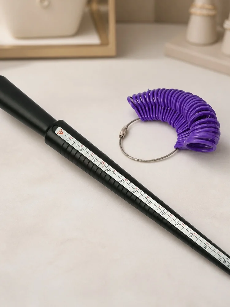 Schmuckwerkzeuge Ringgrößenmes – Ring Sizer Measuring Tool Mandrel Set Bewertung und Preis