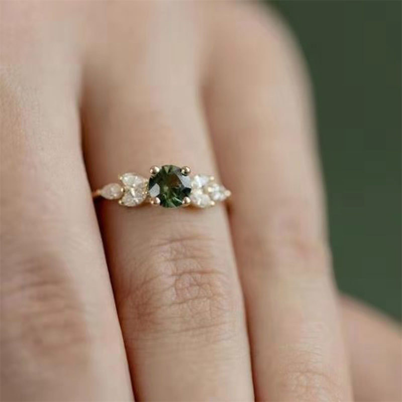 100% 925 Sterling Silber Funke – Lab Grown Diamond Ring 14K Gold Bewertung und Preis