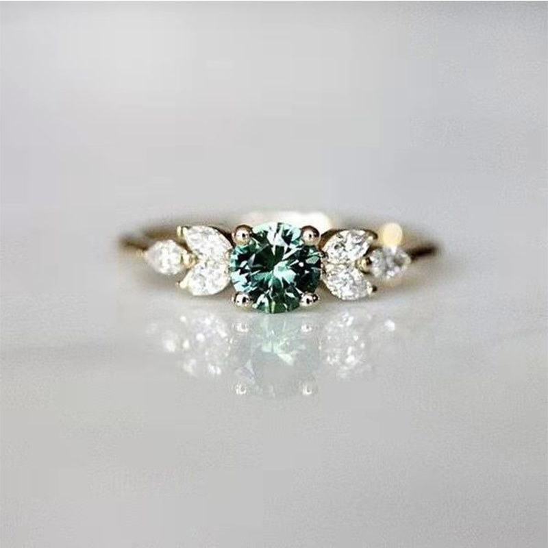 100% 925 Sterling Silber Funke – Lab Grown Diamond Ring 14K Gold Bewertung und Preis