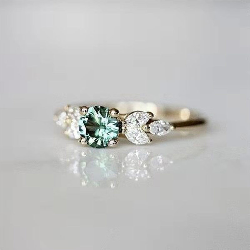 100% 925 Sterling Silber Funke – Lab Grown Diamond Ring 14K Gold Bewertung und Preis