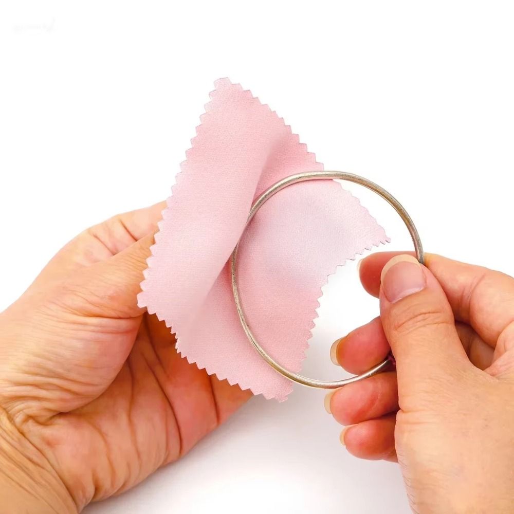 50 Stück 8x8cm Schmuckreinigun – Jewelry Polishing Cloth Silver Cleaner Bewertung und Preis