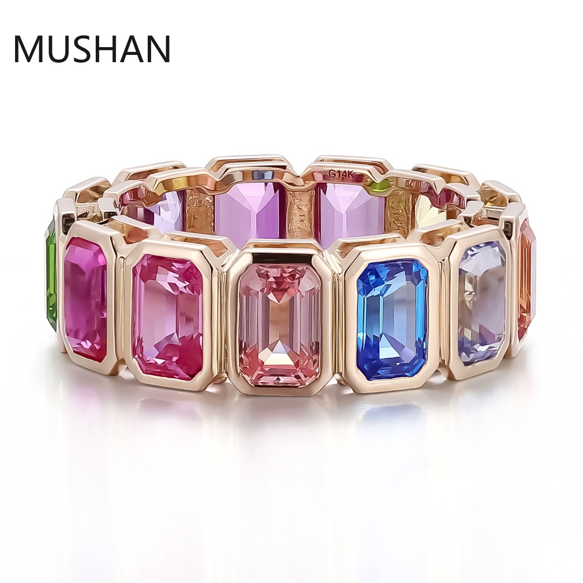 MUSHAN Luxus Maßgefertigte 14K – Lab Grown Diamond Ring 14K Gold Bewertung und Preis