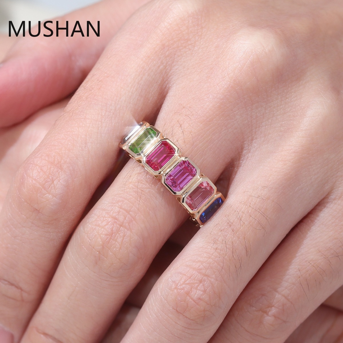 MUSHAN Luxus Maßgefertigte 14K – Lab Grown Diamond Ring 14K Gold Bewertung und Preis