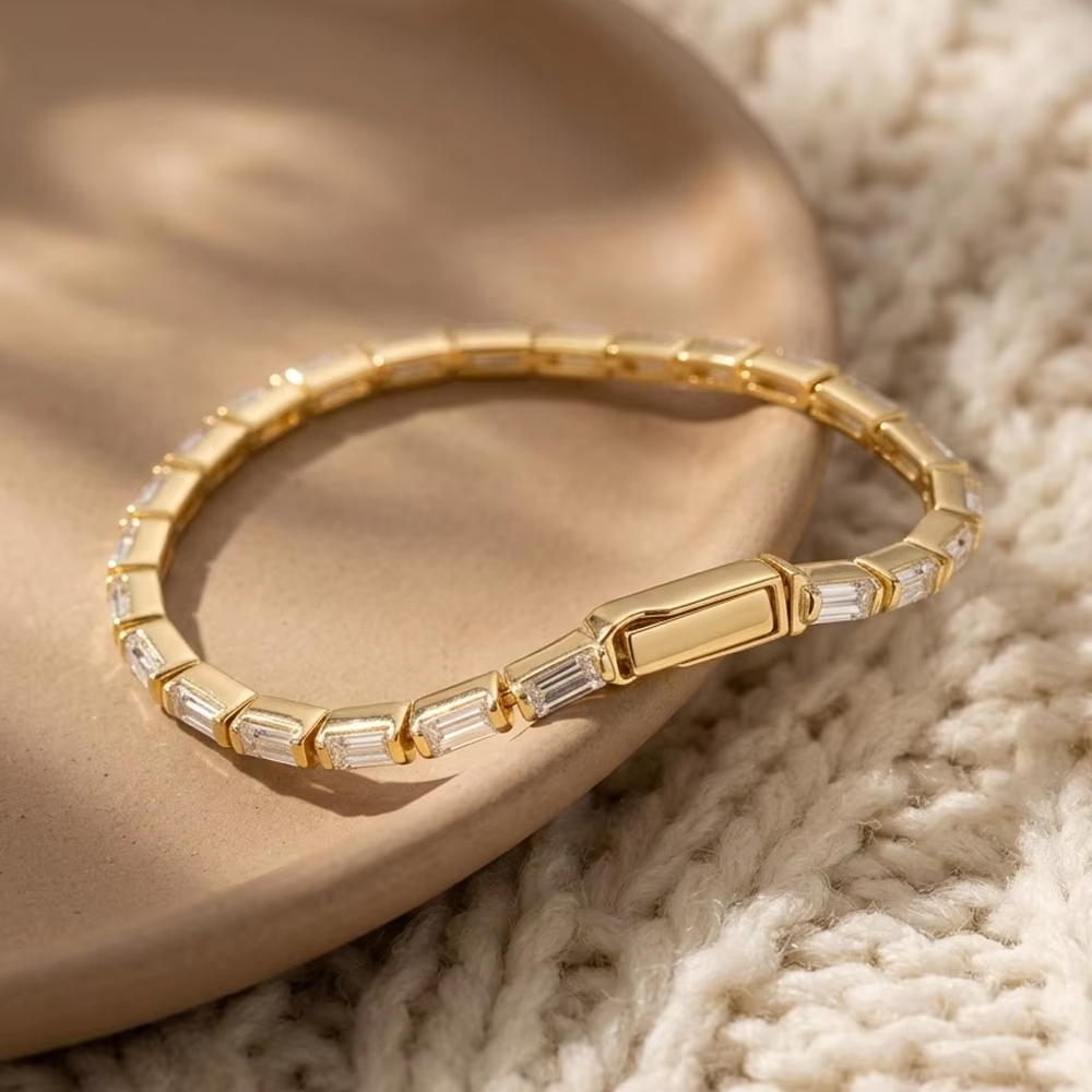 EWYA Allround Tennisarmbänder  – Moissanite Tennis Bracelet 925 Sterling Bewertung und Preis