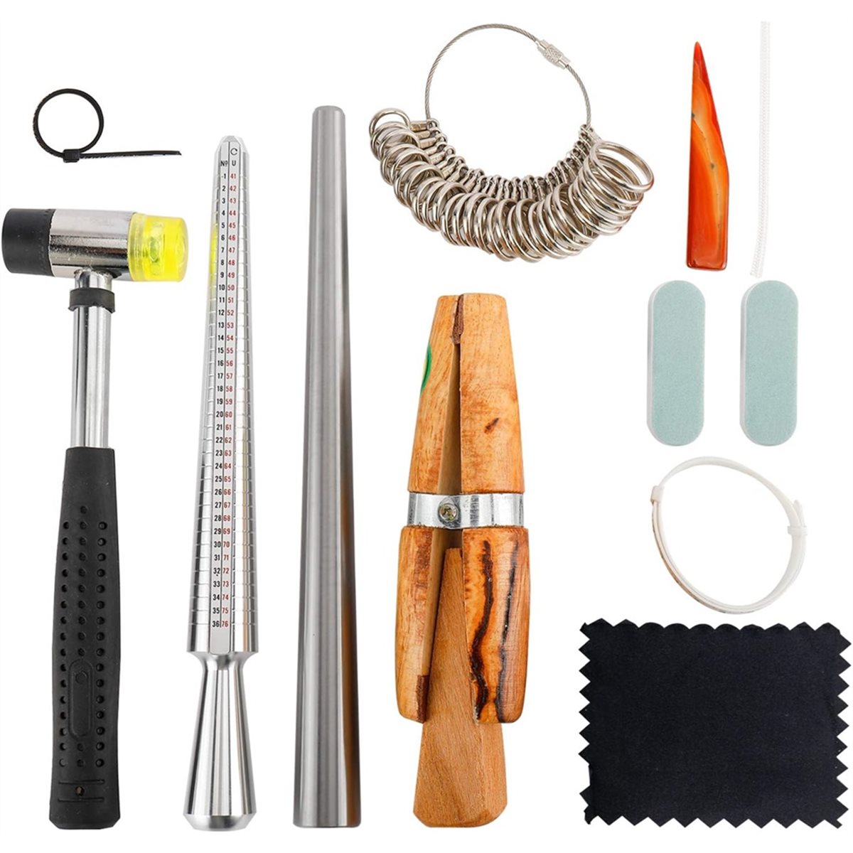 (ABAB) Ringgrößen-Messwerkzeug – Ring Sizer Measuring Tool Mandrel Set Bewertung und Preis