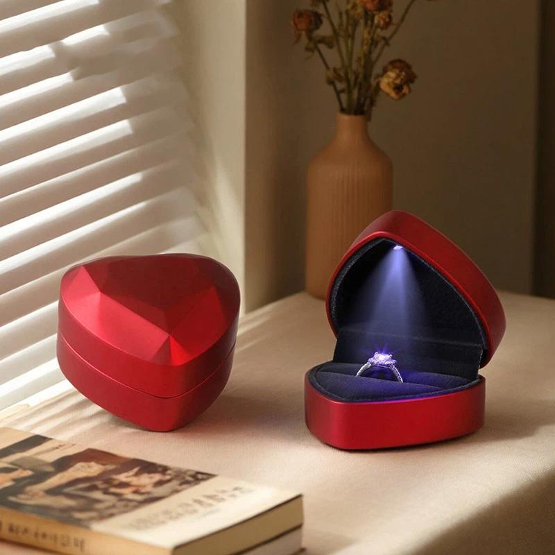 Schmuckherstellungswerkzeuge 1 – Velvet Ring Box Led Light Proposal Bewertung und Preis