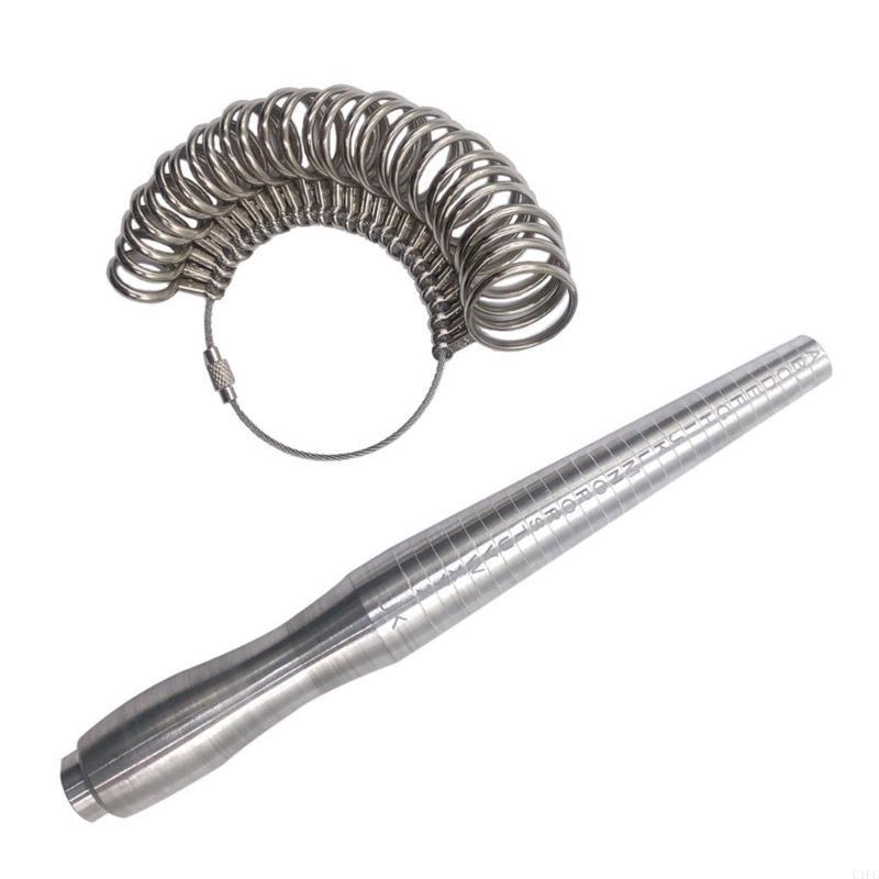 Fingermaß-Messring-Werkzeug-Se – Ring Sizer Measuring Tool Mandrel Set Bewertung und Preis