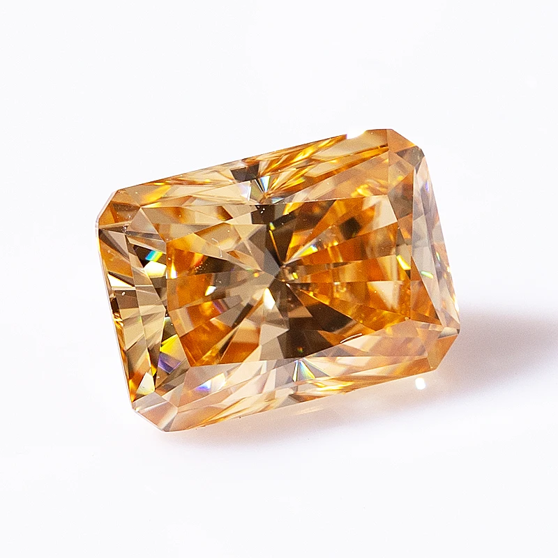 Mojy lebendige blaue Moissan i – Gra Certificate Loose Moissanite Stone Bewertung und Preis