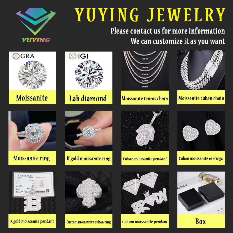Miami .16MM 18MM Cuban Link Ke – Moissanite Cuban Link Chain Iced Out Bewertung und Preis