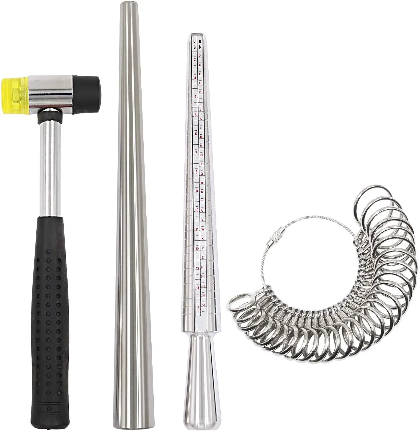 Ringgrößenmesser, Messwerkzeug – Ring Sizer Measuring Tool Mandrel Set Bewertung und Preis