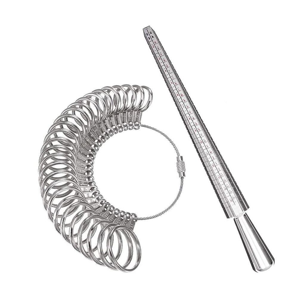 Langlebiges Ringgrößen-Messwer – Ring Sizer Measuring Tool Mandrel Set Bewertung und Preis