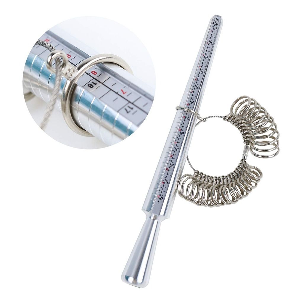 Langlebiges Ringgrößen-Messwer – Ring Sizer Measuring Tool Mandrel Set Bewertung und Preis