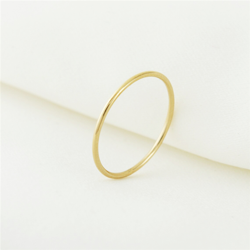 14K Gold gefüllter Stapelring  – Lab Grown Diamond Ring 14K Gold Bewertung und Preis
