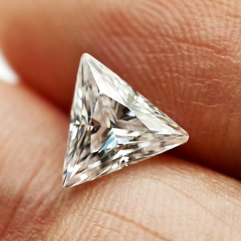Neue weiße lose Moissanit-Stei – Gra Certificate Loose Moissanite Stone Bewertung und Preis