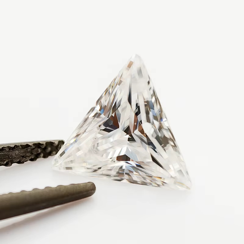 Neue weiße lose Moissanit-Stei – Gra Certificate Loose Moissanite Stone Bewertung und Preis