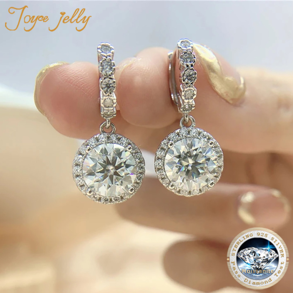 Joyce jelly 1ct Moissan ite Oh – Moissanite Stud Earrings Round Cut 1Ct Bewertung und Preis