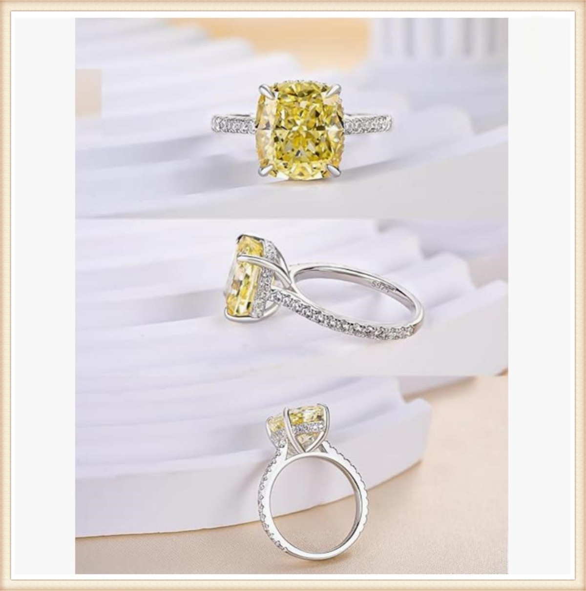 Verlobungsring aus 14-karätige – Lab Grown Diamond Ring 14K Gold Bewertung und Preis