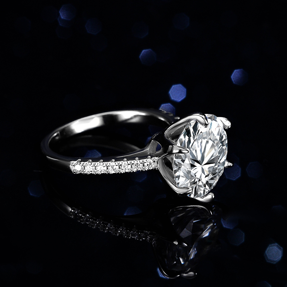 Joyce Kelly Ring aus 925er-Ste – Moissanite Engagement Ring 2 Carat D Vvs1 Bewertung und Preis